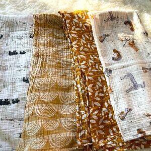 Bliss baby blankets (3) Cloud island (1) beautiful thin, soft baby blankets. LOT